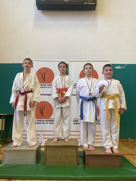 Maid Ikanović 1. mesto v borbah in Jaša Miljas 3. mesto v borbah